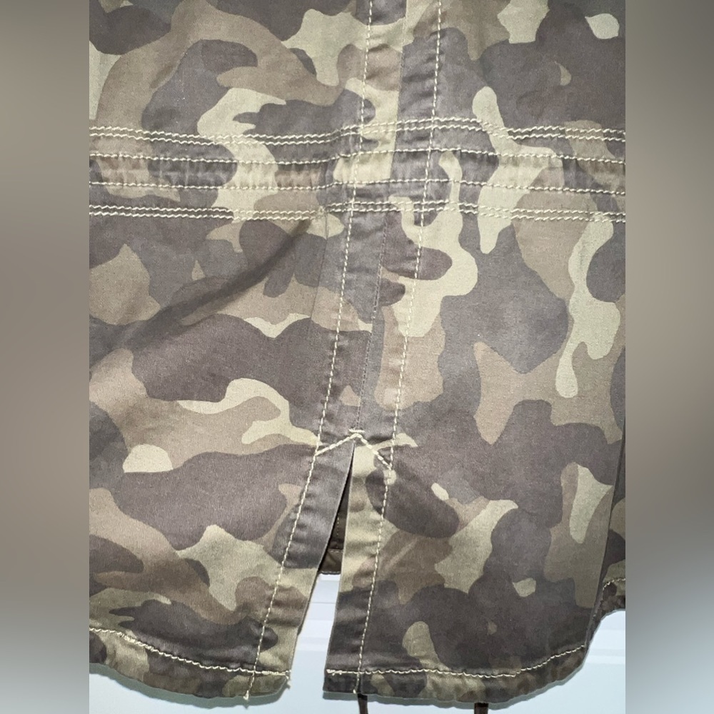New✨Anthropologie Marrakech Camouflage Anorak Camo Jacket - Picture 7 of 11